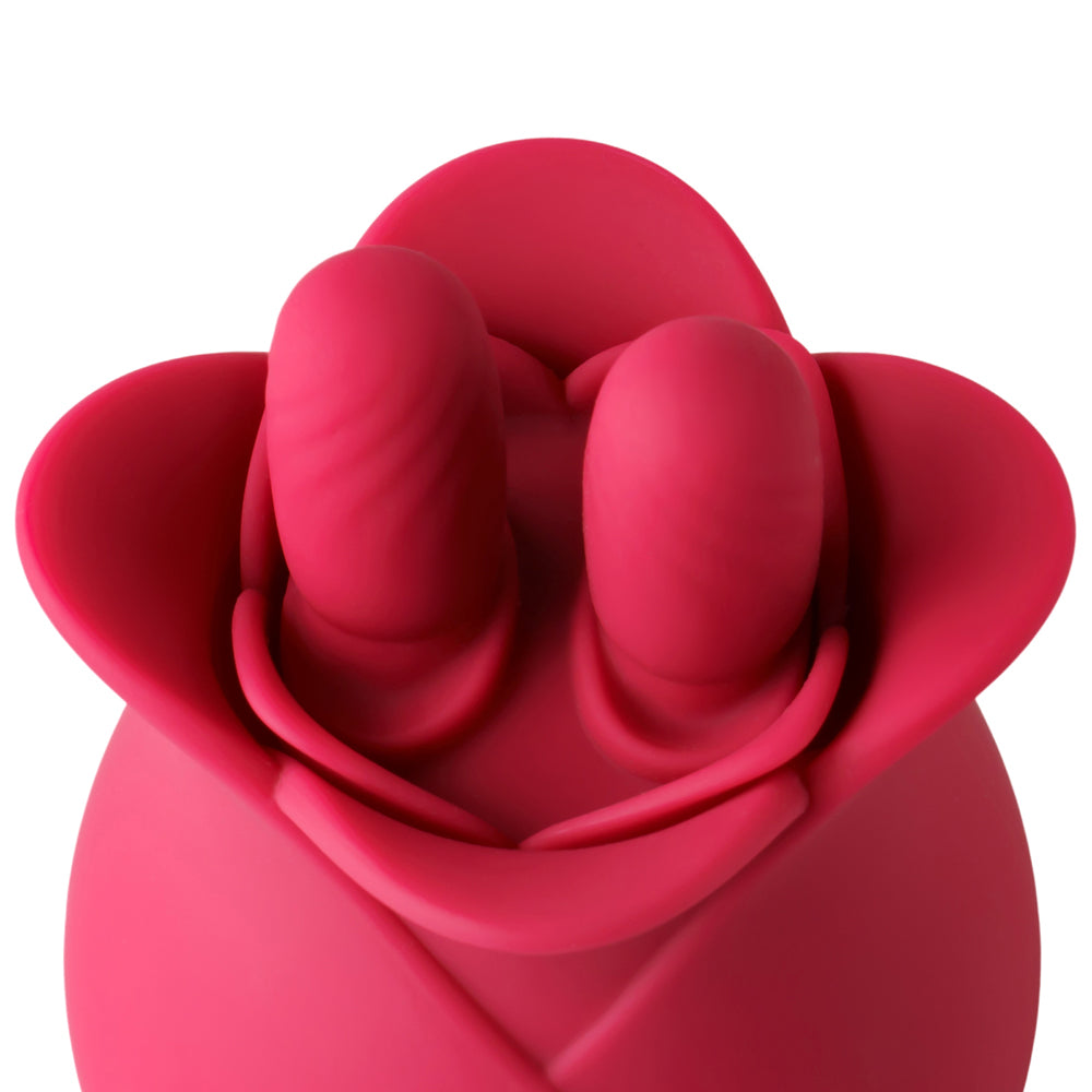 Rotating Rose with Anal Vibrator