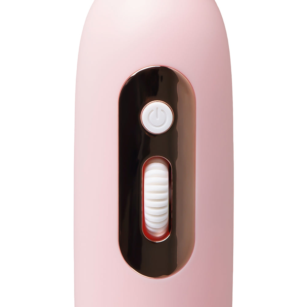 Classic Pink Vibrating Silicone Wand Massager