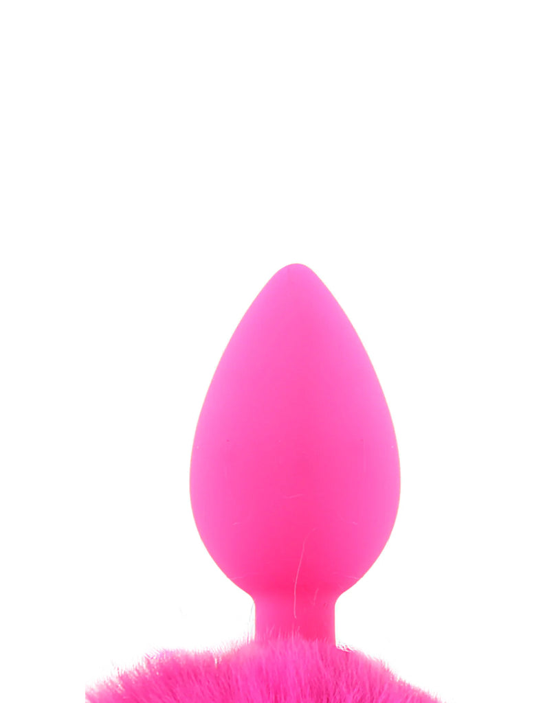 Bunny Tail Beginner Silicone Butt Plug