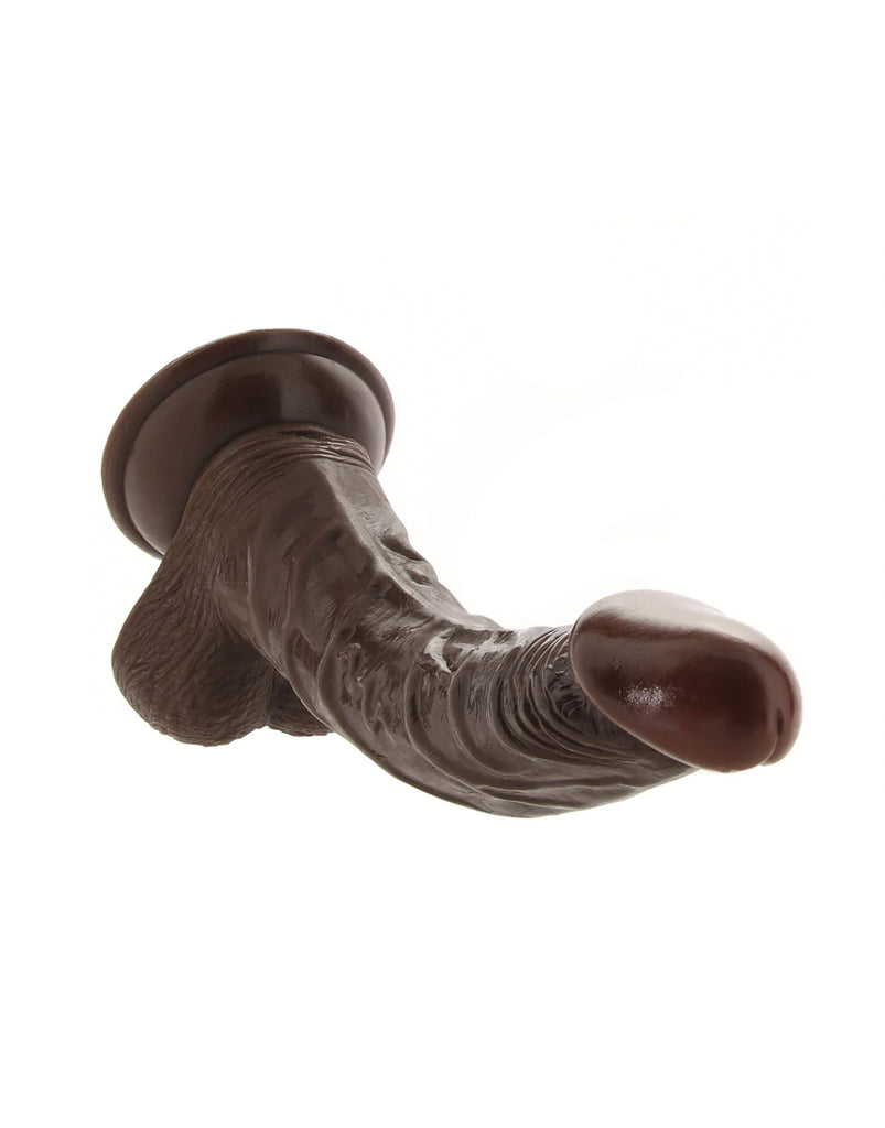 Real Skin Whoppers 8 Inch Dildo in Brown