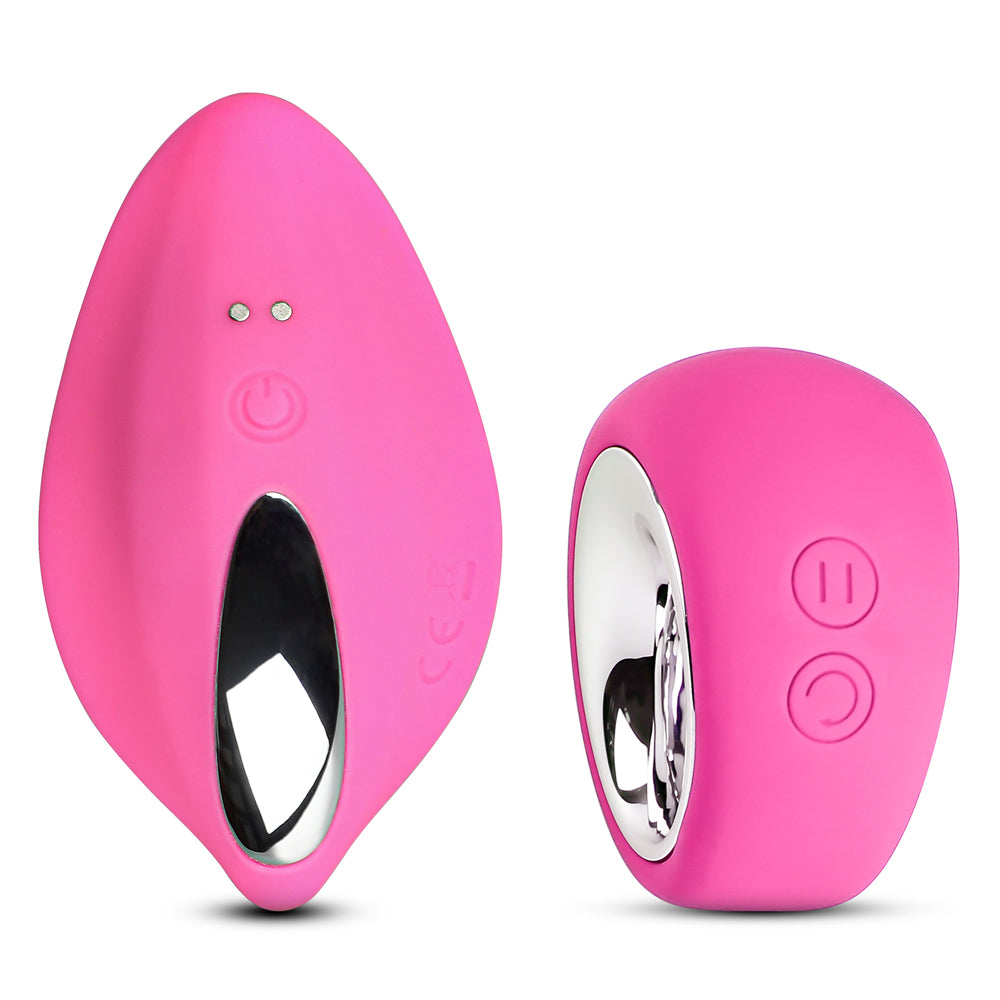 Pink Wearable Panty Vibrator with Wireless Remote Control