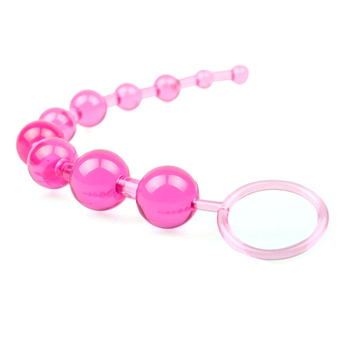 First Time Love Anal Beads in Pink