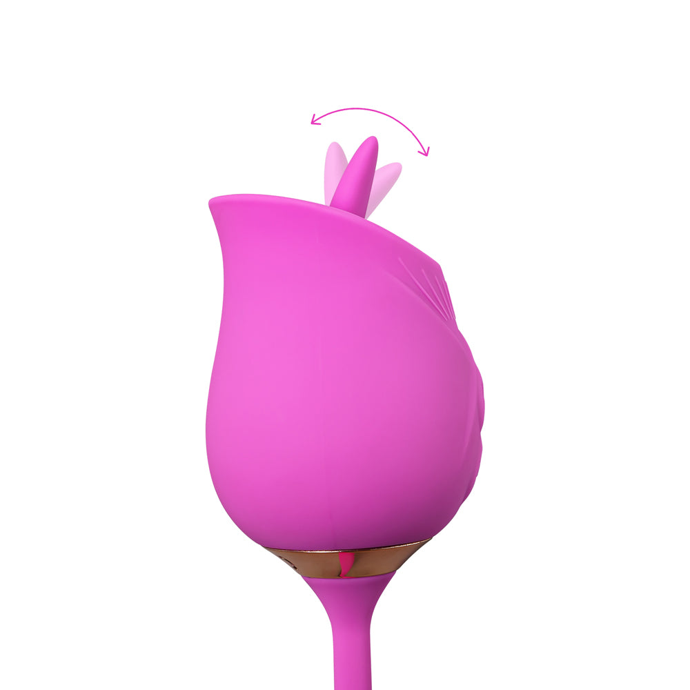 Lick-It Rose with Vibrating Probe