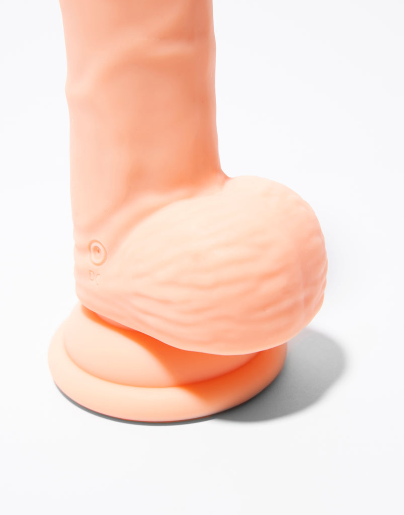 Real Feel Vanilla Dream Vibrating Dildo