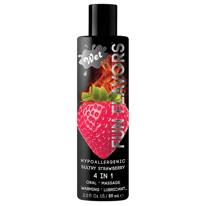 Wet Fun Flavors-Sexy Strawberry 3oz